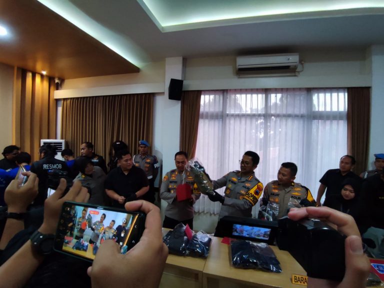Pengungkapan Kasus Pencurian Uang di Banyumas (foto : istimewa)