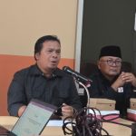 Jajaran Komisioner Bawaslu Banyumas di Acara Pemutahiran Data Warga Binaan Rutan Banyumas